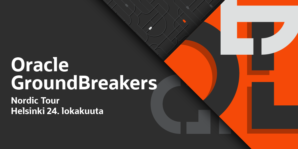 OracleNordics's tweet photo. On October 24, @groundbreakers Nordic Tour is in Helsinki with ⭐ SuperStar speakers to take the stage. Register for spot! #OracleGroundbreakers https://t.co/mEbJx6ROVG https://t.co/70ESG3yIRI