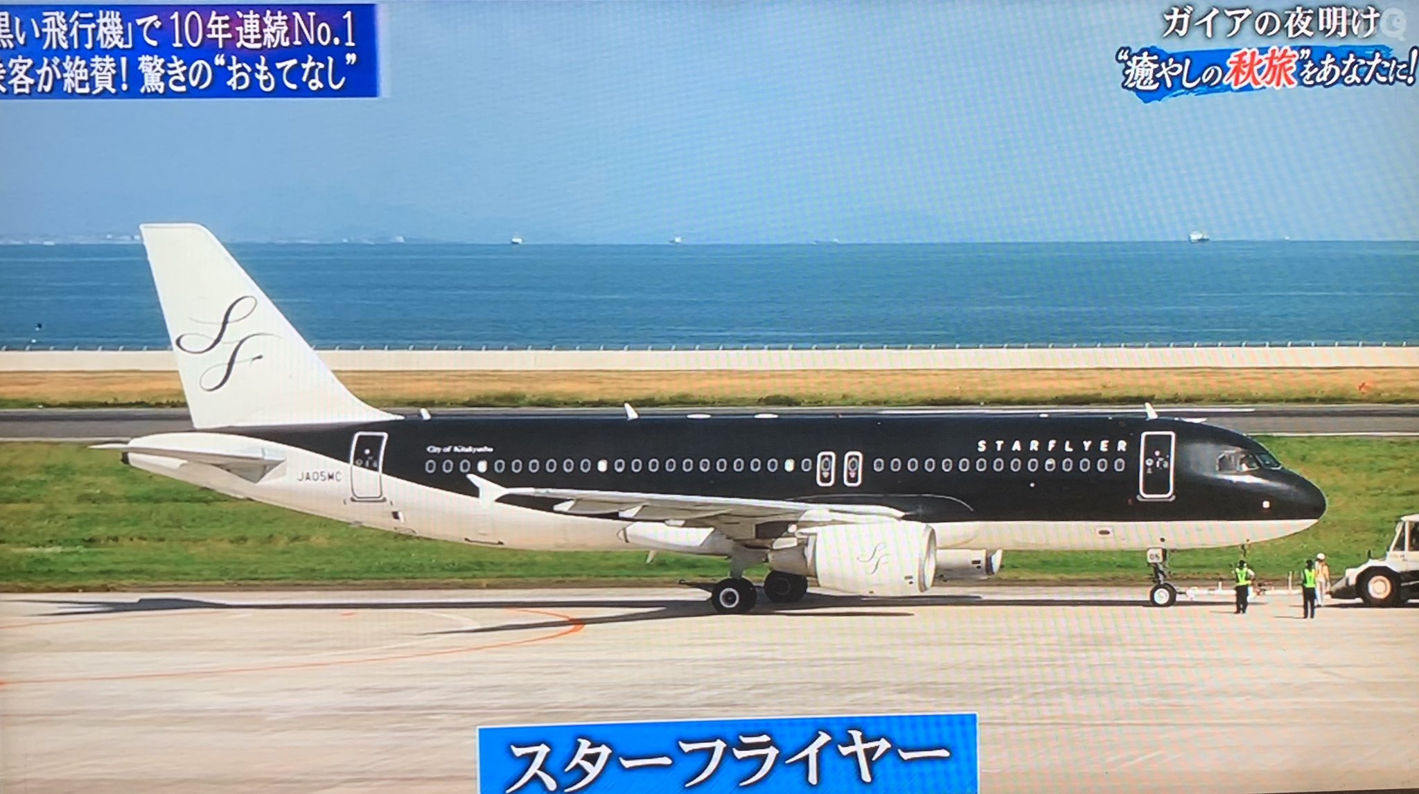 Hima Nyanko ガイアの夜明け にスターフライヤーが出たよ Hima Nyanko ガイアの夜明け にスターフライヤーが出たよ