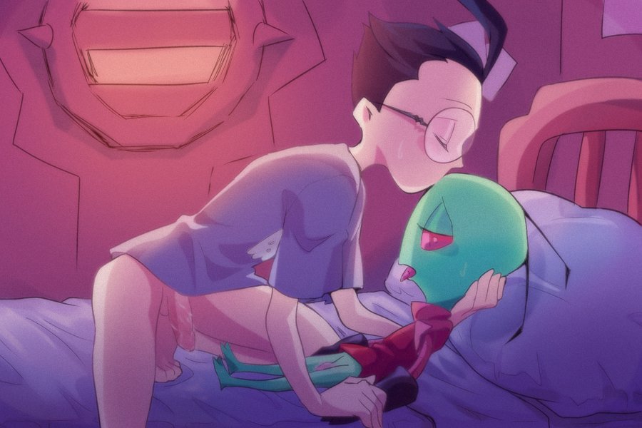 #InvaderZim #IZ #Zim #Dib #ZaDr #Fanart #NSFW ♡.