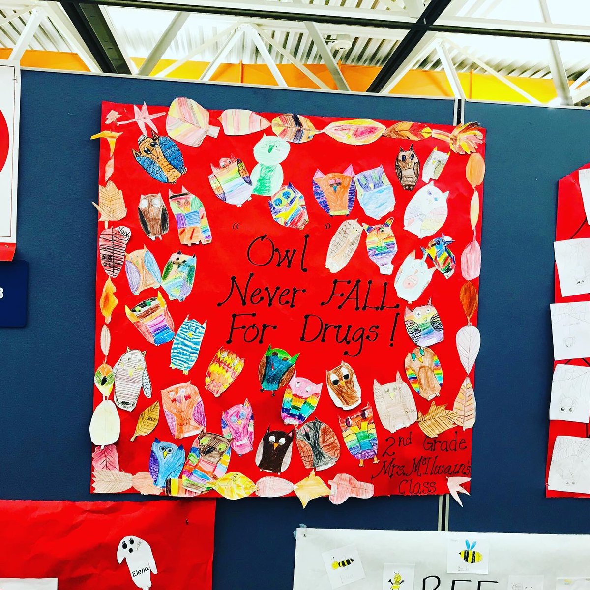 ImperialEagles's tweet photo. Red Ribbon Week in full effect! #classposters #wellnessandsafety #OUSDedge# @OrangeUnifiedCA https://t.co/qnWtVAE4Bn