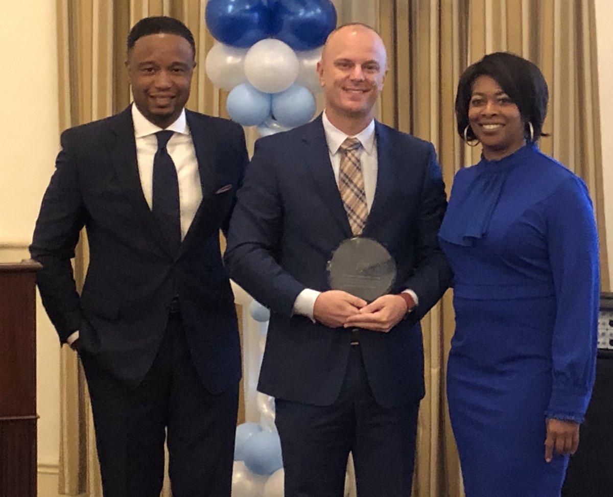 KyDCBS's tweet photo. This morning in Louisville, ECHO, the Exploited Children’s Health Organization, honored @KyDCBS Comm. @eclark_ky for his leadership and efforts to combat child sexual abuse at the ‘Pancakes and Pinwheels’ awards. Congrats Commissioner and thanks for standing up for Ky’s kids. https://t.co/C9C2mJqnqB
