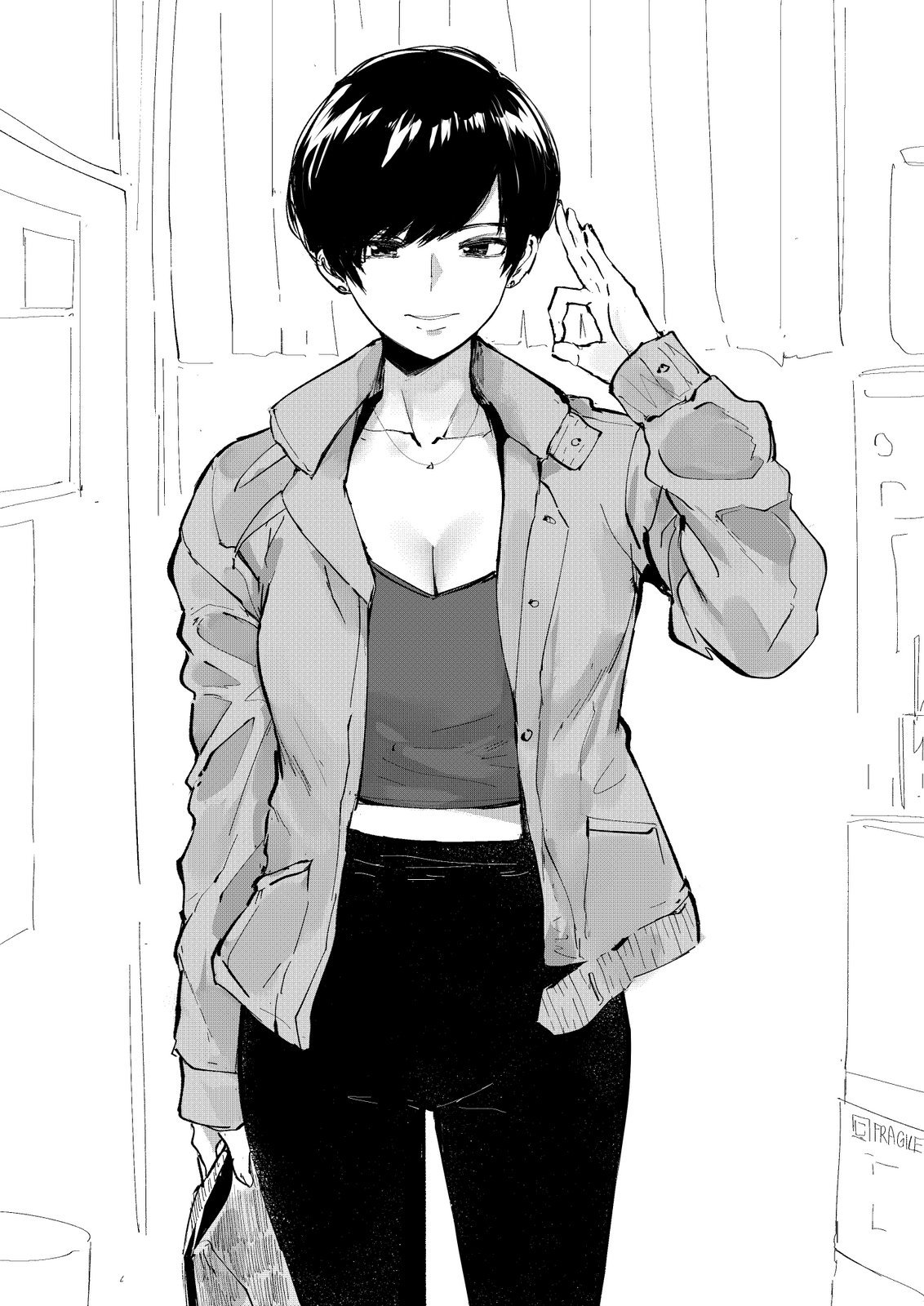 MAGGOT666 on X: casual look 👌 #olchan #doodle #rkgk #casual  t.coRr2HgzarHE  X