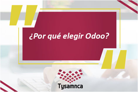 Tysamnca_'s tweet photo. 💻 ¿Por qué elegir #Odoo?

Se adapta a las necesidades de su negocio, cubre todas la áreas, instalación local o en la nube, red de #Partners en más de 100 países, gestione desde su #Smartphone e intégrelo con MS Ofice, #GoogleMaps #Outlook #22Oct #FelizLunes https://t.co/xBHmqMC1kw