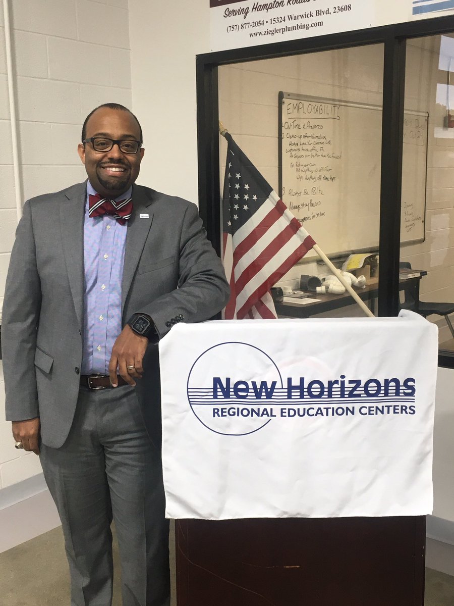 Dewey_Ray's tweet photo. New Horizons Plumbing/Pipefitting Ribbon Cutting Ceremony is getting ready to go down this morning!  #NHREC #NewHorizonsCTE #BoldlyGoing https://t.co/MuEfAVNAKE