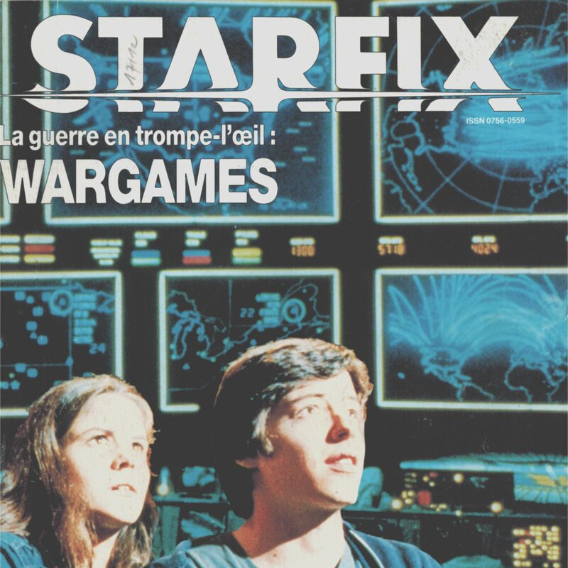 mricharddeckard's tweet photo. Bonjour, un souvenir, une revue.⠀
regarde, un jeu de morpion !⠀⠀⠀
#starfix #badham #wargames https://t.co/dRoC2KSheS