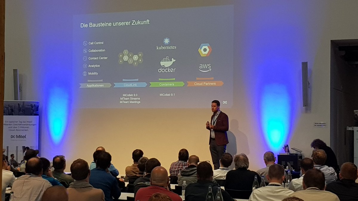 DominikHugli's tweet photo. Mitel Partner Roadshow - Ronny ist dran - immer noch volles Haus.
#Mitel https://t.co/hS12V54HSe