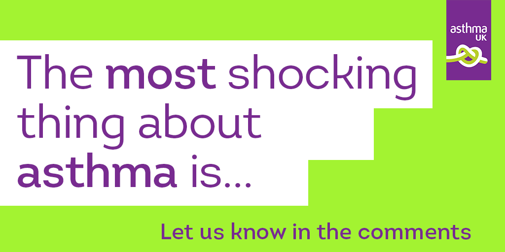 What is something about asthma that people would be shocked to know? Tell us! #thursdaythoughts