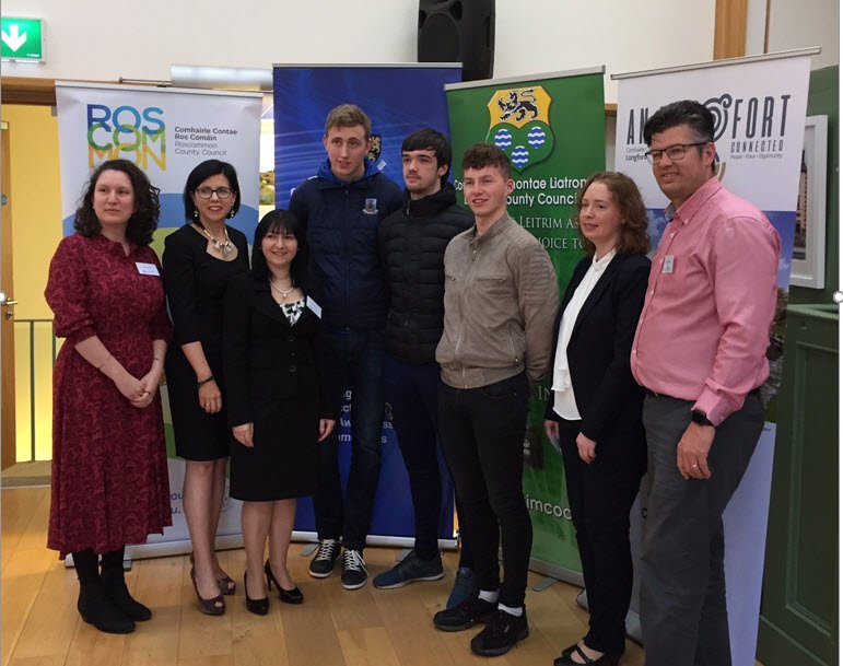 longfordcoco's tweet photo. Three students from Athlone IT joined us this morning at Digital Futures Breakfast Briefing workshop with Minister @SeanCanney and gave a valuable contribution to the event.
#USEFE #MPBT2019 #DIGITALFUTURES #Longford #YourCouncil https://t.co/kMOHUC0g41