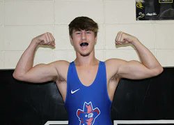Sandite Wrestler of the Week
Ethan White
Favorite move?- Single leg
Celebrity Crush?-  Sommer Ray 
Hero/Role model?- Russell lee White 
Most embarrassing moment?- Broke his tooth at pre-season nationals.
Favorite Color of the Rainbow?-  Violet