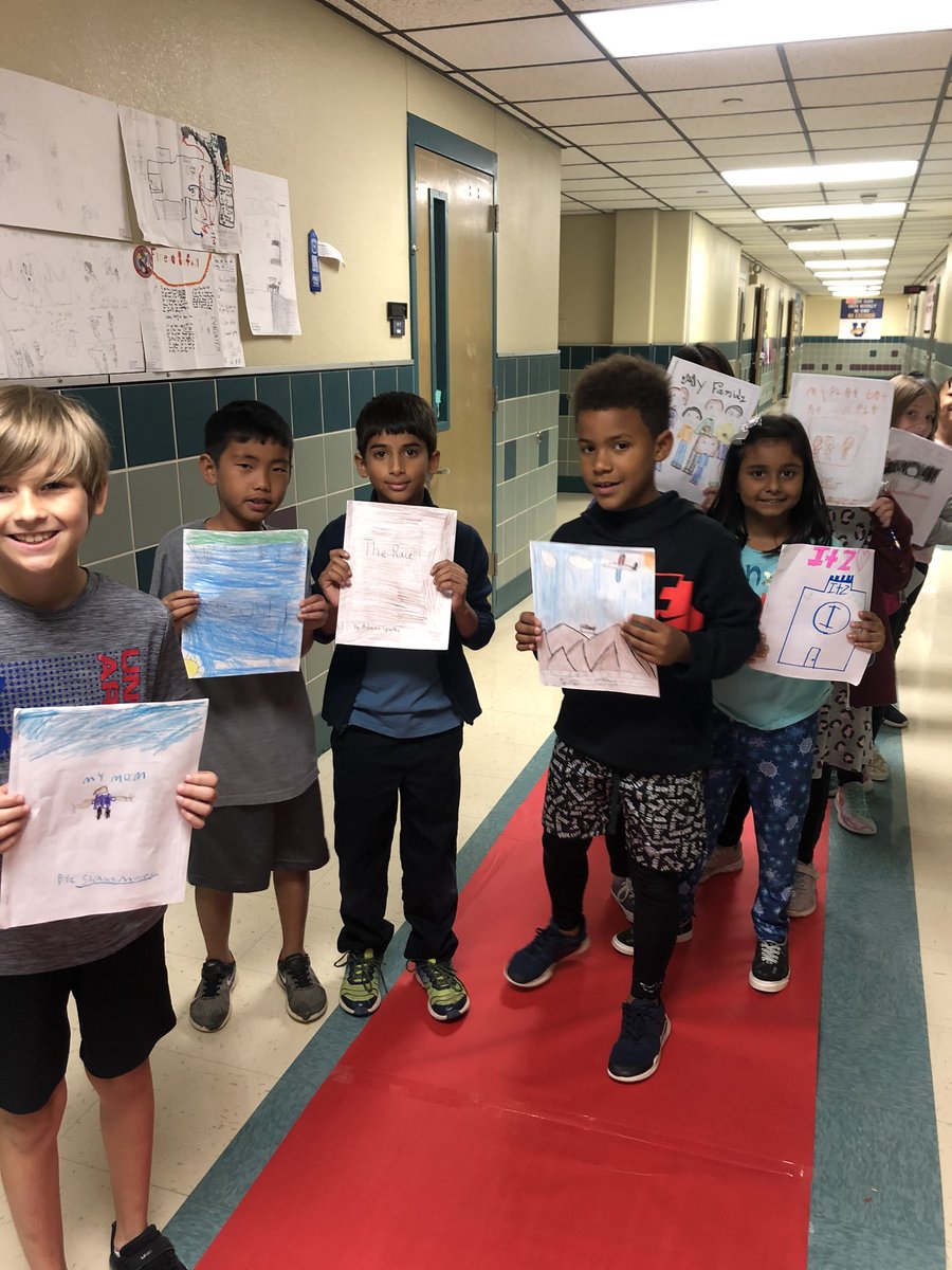 MissMMcCarty's tweet image. We had a blast at our first “Publishing Party!” So proud of these authors &amp;amp; illustrators on publishing their first narrative story. #teambce #gcisdhumanities