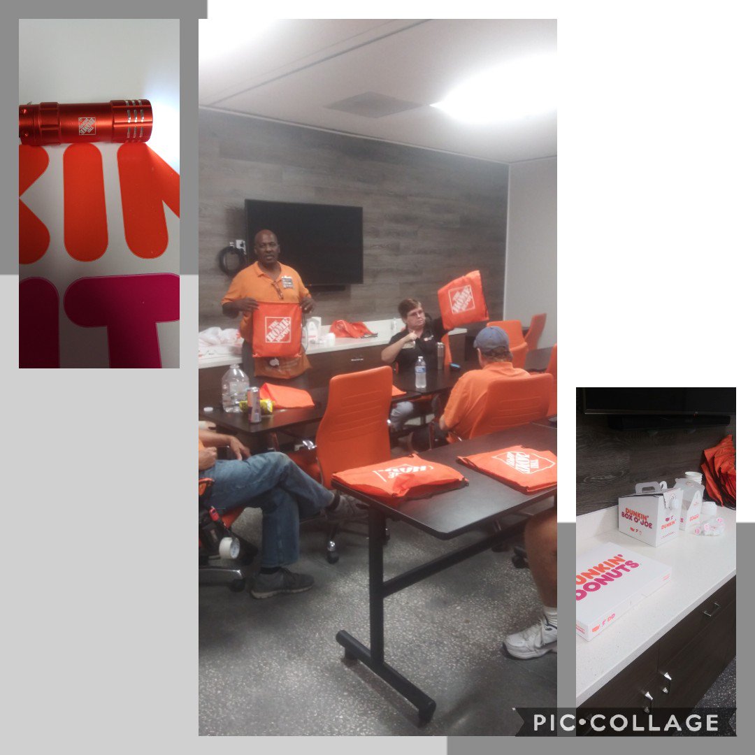 Thanking our MET team with doughnuts, coffee, and goodies. We appreciate all of your hard work and hope this makes their day a little "brighter". @THDMBaker <a href="/Nancy_Bauer1/">Nancy Bauer</a> <a href="/SouthsideHD0226/">Southside Home Depot</a> <a href="/RonnieWells10/">Ronnie Wells</a>