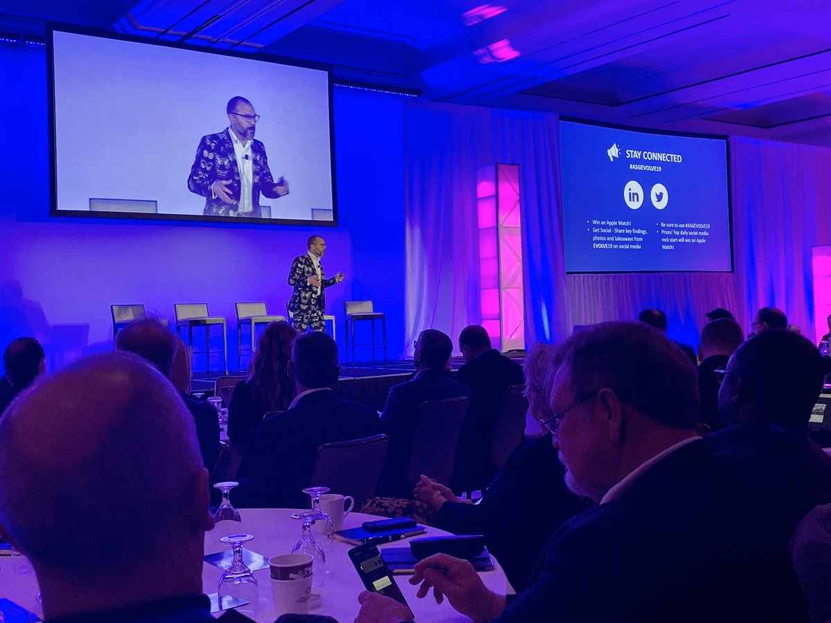 #ASGEVOLVE19 Get Social