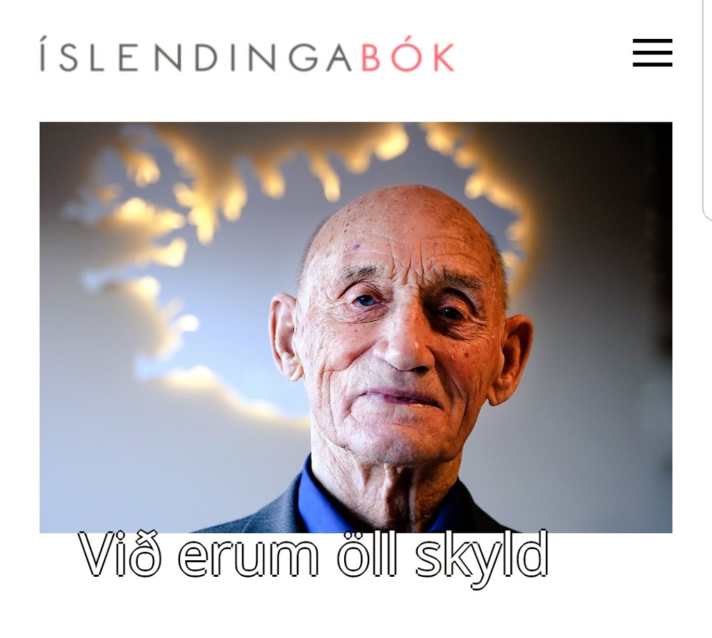 Iceland, the incest island.