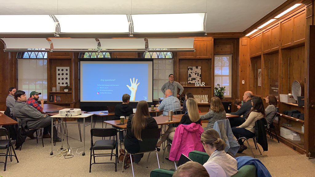 Thanks to <a href="/Kevin_Dunn/">Kevin Dunn</a> for dropping his VOC knowledge at this morning’s <a href="/HubSpot/">HubSpot</a> User Group meeting in Appleton. Lots of actionable ideas for everyone in the room!