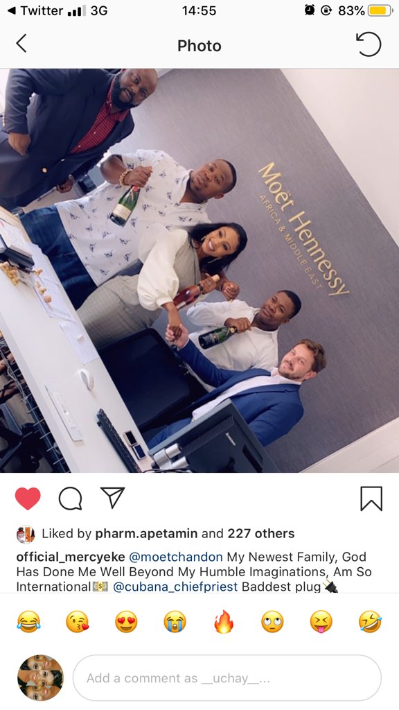 a_Babe__'s tweet image. #TeamMercy gather here let’s celebrate 💃💃💃
Our baby has gone international. She keeps giving us bragging rights 😫😫 I don’t Stan nonsense #BbNaija #MercyXCubana