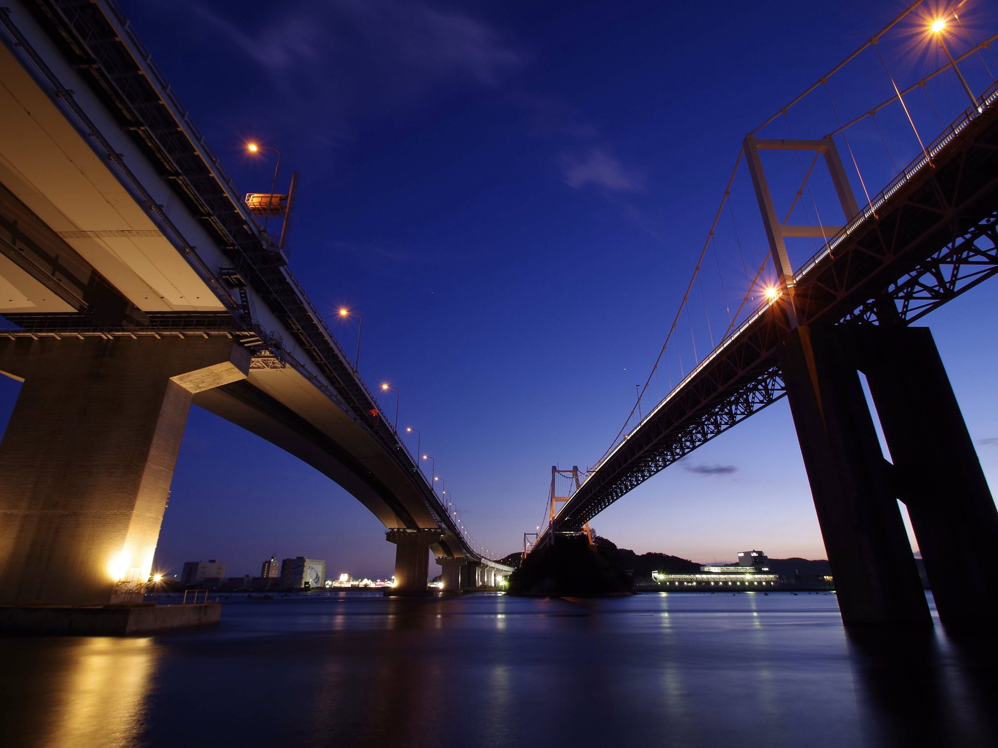 南国くじら 夕方から鳴門へ 小鳴門海峡でsp W 県道11号の小鳴門橋と神戸淡路鳴門自動車道の撫養橋の下で 徳島 鳴門 小鳴門橋 撫養橋 ペンタックス Pentax K30 タムロン10 24 T Co Morv7yjre8 Twitter