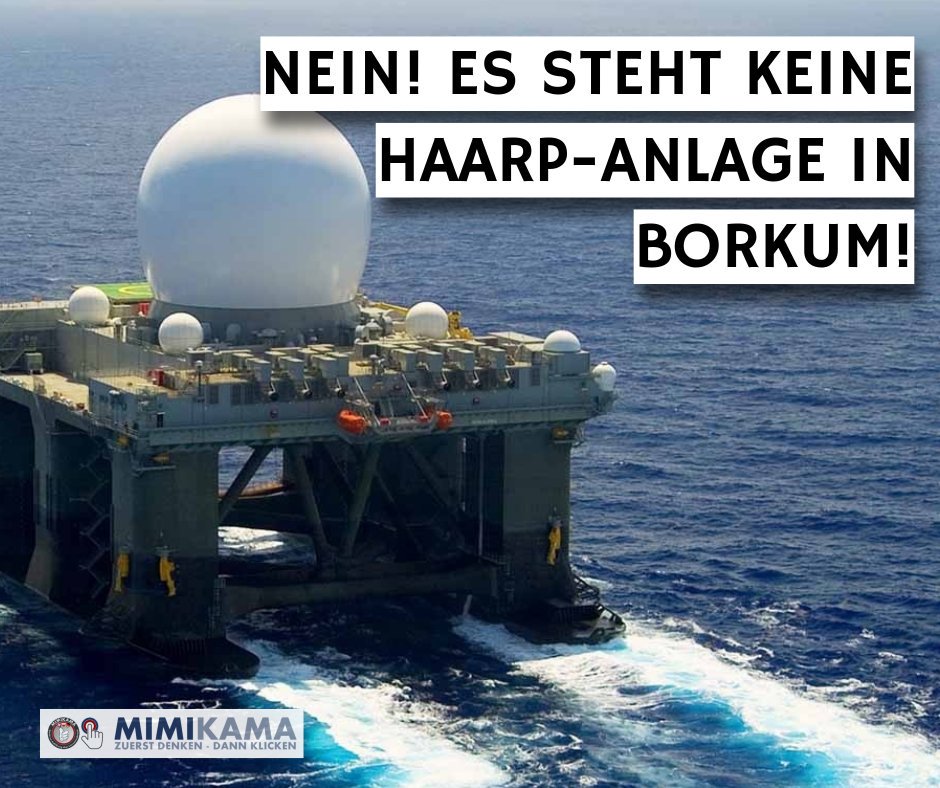 Mimikama Es Steht Keine Haarp Anlage In Borkum Niederschlagsradar Bilder Aus Dem August 18 Sollen Der Beweis Sein Dass Sich Auf Borkum Eine Geheimnisvolle Haarp Anlage Befinden Soll Die Den Regen Von Deutschland