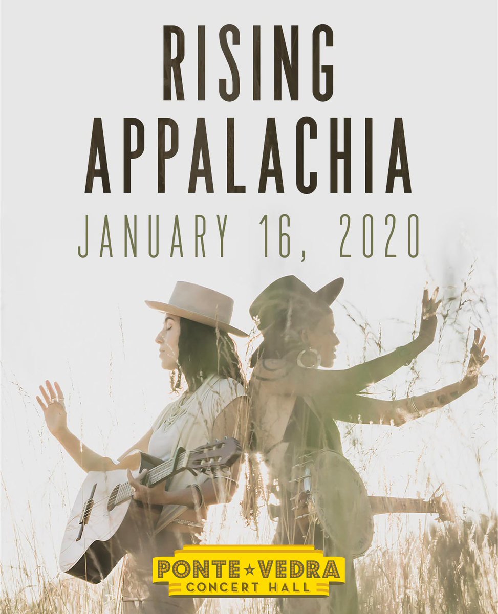 NEW SHOW ANNOUNCEMENT!
The @PV_ConcertHall is thrilled to announce the return of modern-day world, folk and soul troubadours <a href="/RisingApp/">Rising Appalachia</a>  to the stage on Thursday, January 16, 2020! Tickets go on sale this Friday, October 25 at 10am!