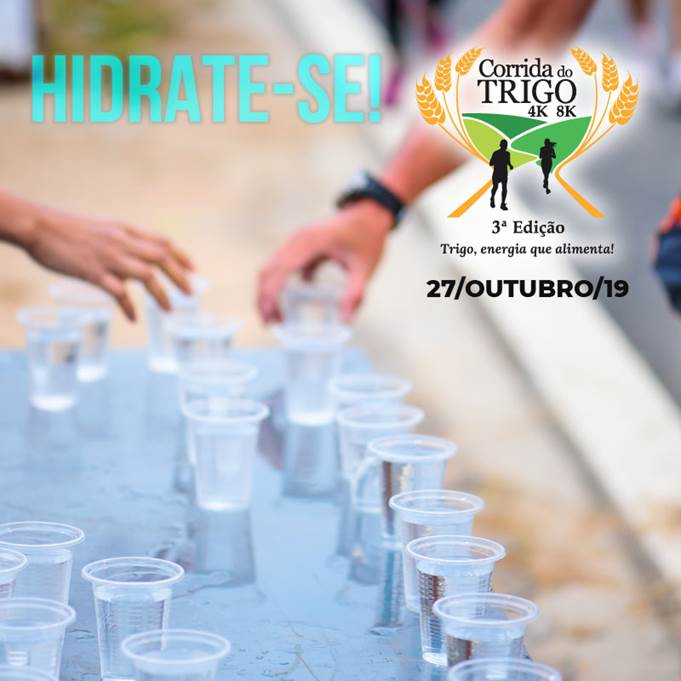 Vai participar da Corrida Trigo no dia 27/10 em São Paulo? Hidrate-se ! 
Outras informações, acesse → yescom.com.br/corridadotrigo…