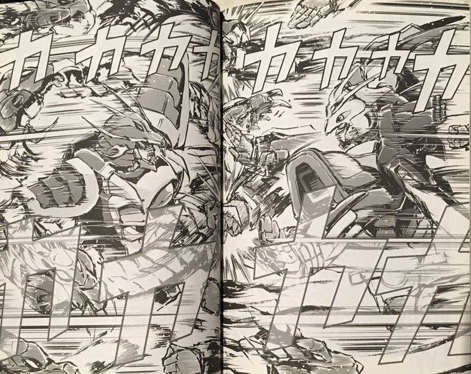 #Gガンダム
TV版に負けない迫力バトルの超級版読んでね。 