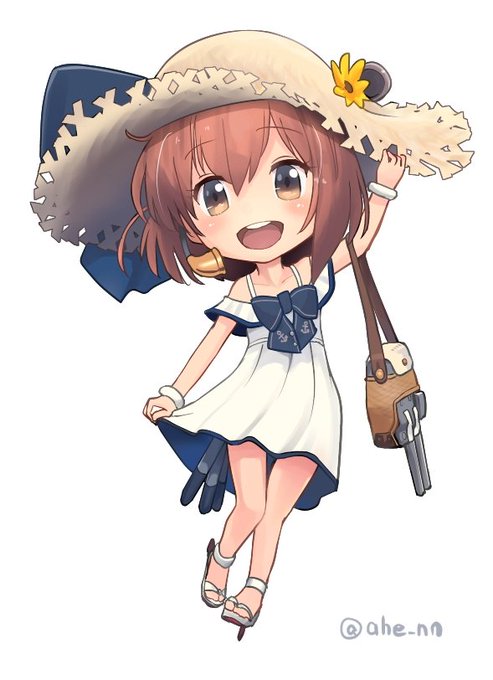 お嬢様雪風デフォルメ 