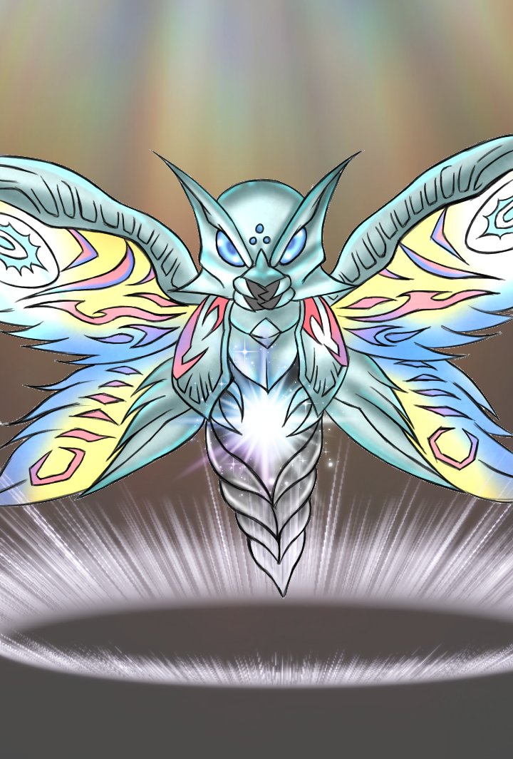 テイル A Twitter モスラーや モスラー あげぬんからのリクエスト なんのモスラかわかるかな 多分分からんとおもうけど だいぶテキトーだからね モスラ イラスト イラスト好きな人と繋がりたい 絵描きさんと繫がりたい