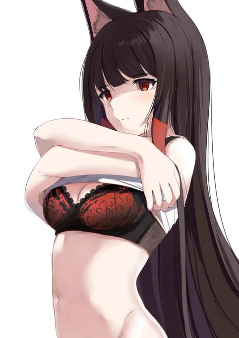 赤城さんのお着替え 