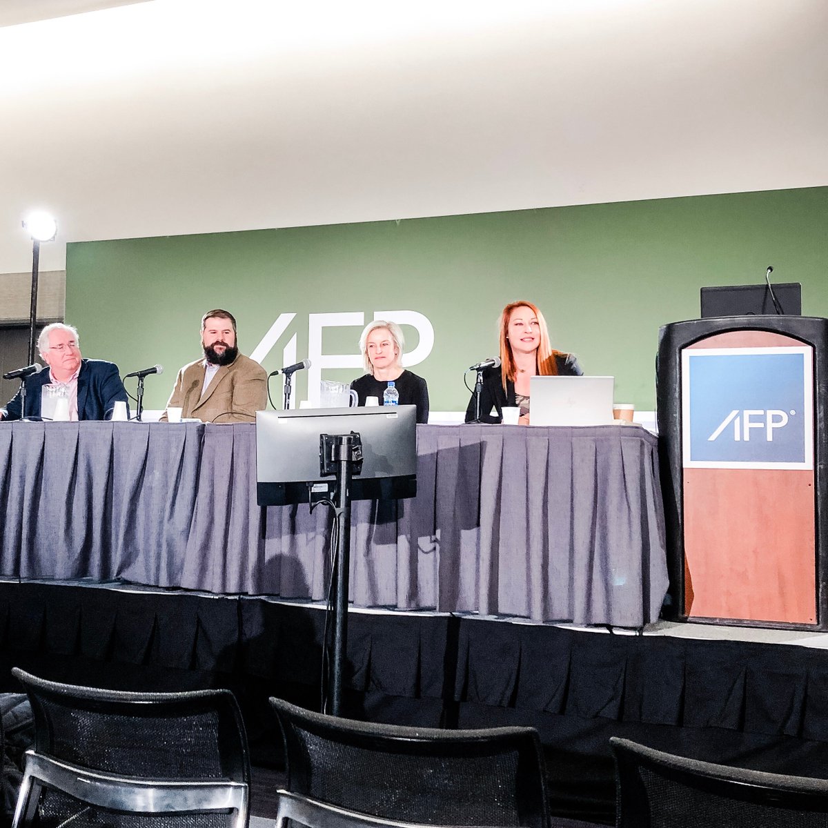 USDataworks's tweet image. Kim Ford challenges corporate treasurers to define their first step to faster better payments during this morning&apos;s panel discussion, Realizing the Benefits. #AFP2019 #FinTech