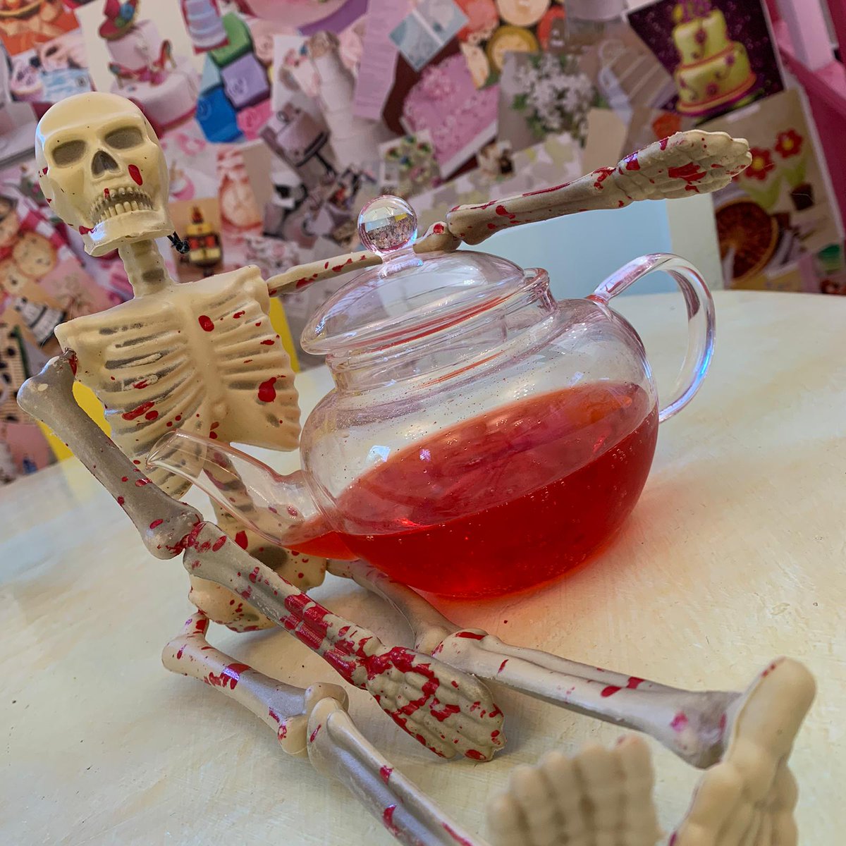 We’re so excited for Halloween next week that we’ve started decorating already! Look out for our spooky treats on sale in the lead up! #tearoom #coffee #coffeeshop