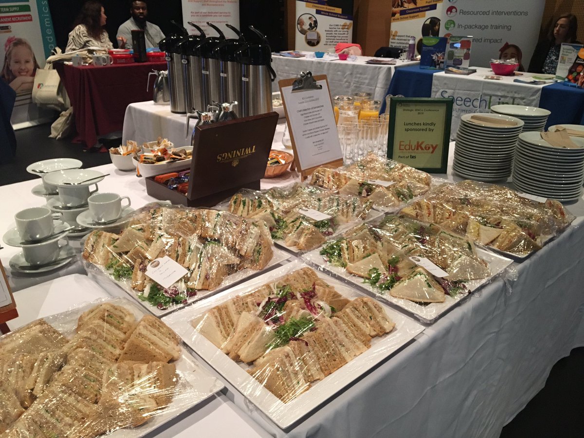 TCawser's tweet photo. Great lunch at the #PSSSENDConf. Thanks to @edukey for sponsoring it https://t.co/XWkr4llBGR