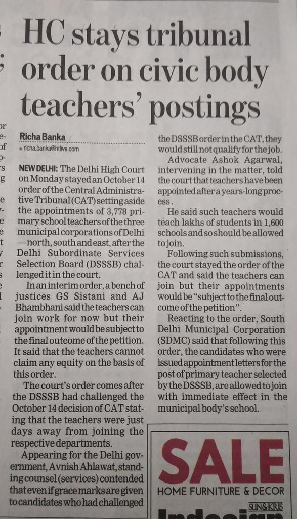 socialjurist's tweet photo. Hindustan Times 22 October 2019 https://t.co/hPIcVsuNYU
