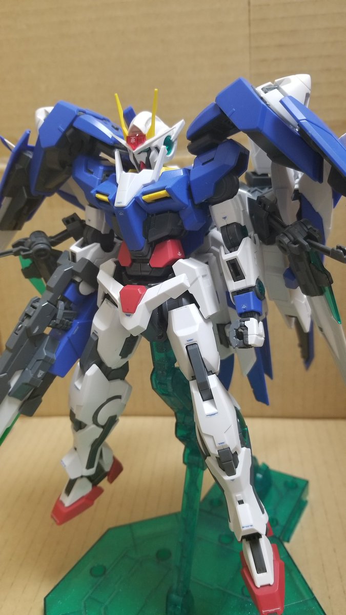 hexa_mania_'s tweet photo. #ガンプラの画像を貼るとRTされると聞いて
うちのMGダブルオー https://t.co/DqM4ARteGo