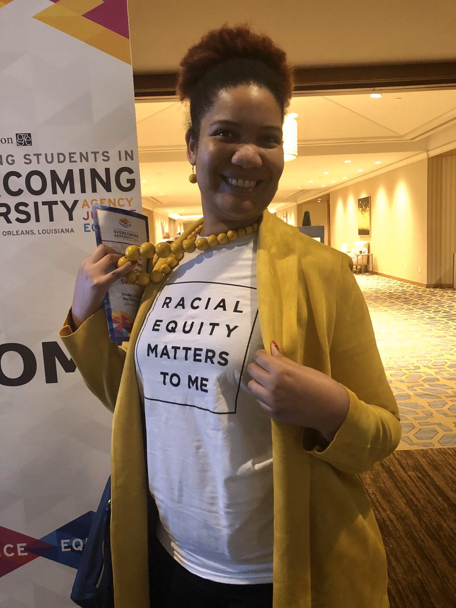 wearebeloved_us's tweet photo. Love seeing Lesley repping #STLSummit #STL2039 @StlChange today! #racialequity #racialequitymatterstome https://t.co/ZoIvuldInU
