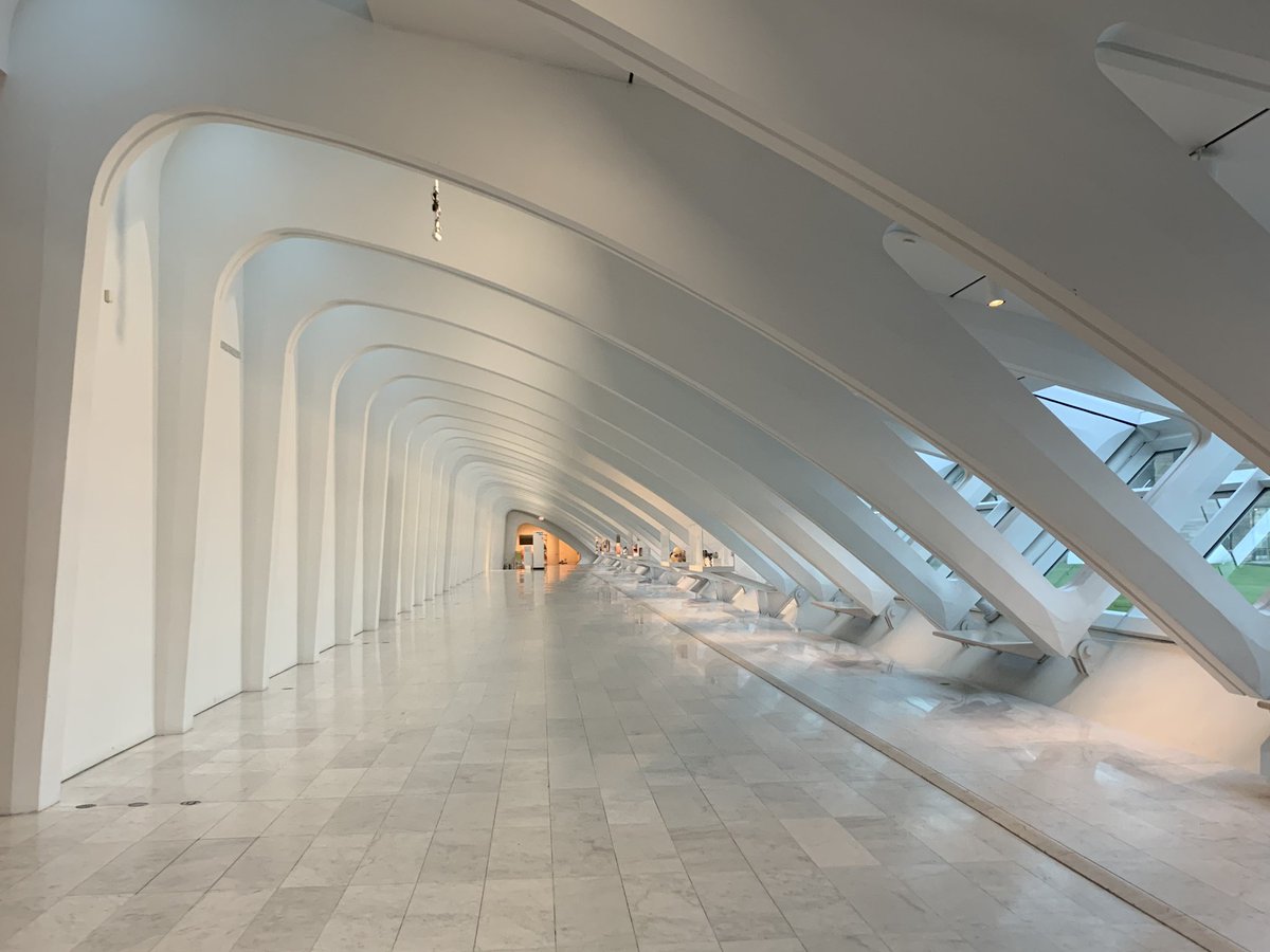 Ruizpdx's tweet photo. Ready for a day of learning about the intersection of emerging research in design for learning @aiacae. Can’t think of a more inspiring space in which to conduct our work. #aiacae #dialogues #calatrava https://t.co/piCLQVZ5VS