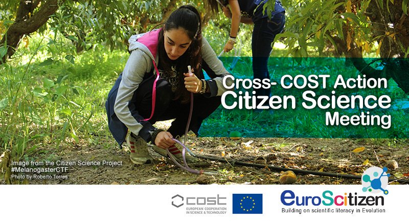 Cross- COST meeting #CitizenScience as a tool for promotion of scientific literacy in #evolution” with <a href="/CA15212_Comm/">CS COST Action - CA15212</a> and <a href="/aliencsi1/">aliencsi</a>! 
Only 6 reimbursable places for - deadline Nov 1st. 

Apply 👉 bit.ly/35Ymk48

#citsci  #COSTaction