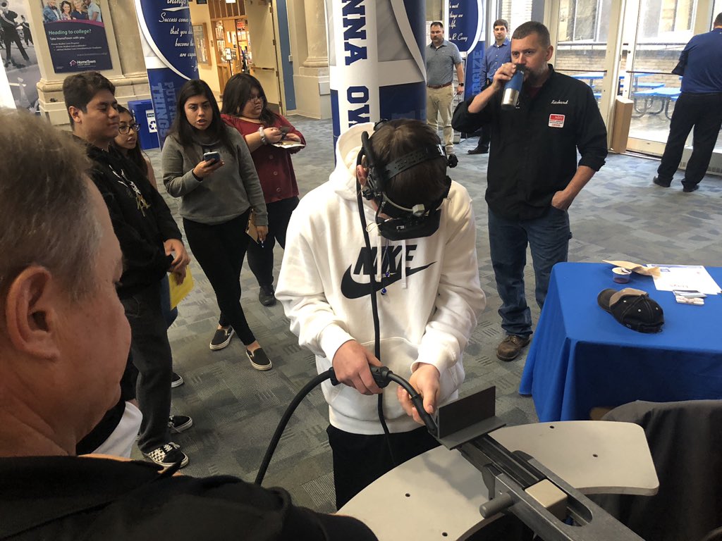 Awesome turnout for today’s College and Career Fair!