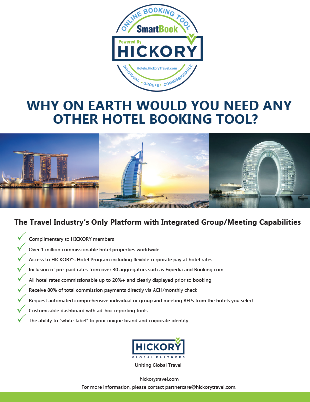 HickoryGlobal's tweet image. SmartBook — The Only Hotel Booking Tool You Will Ever Need
ow.ly/EyQa50wRc4f #smartbook #hickoryglobalpartners #hotelbookingtool