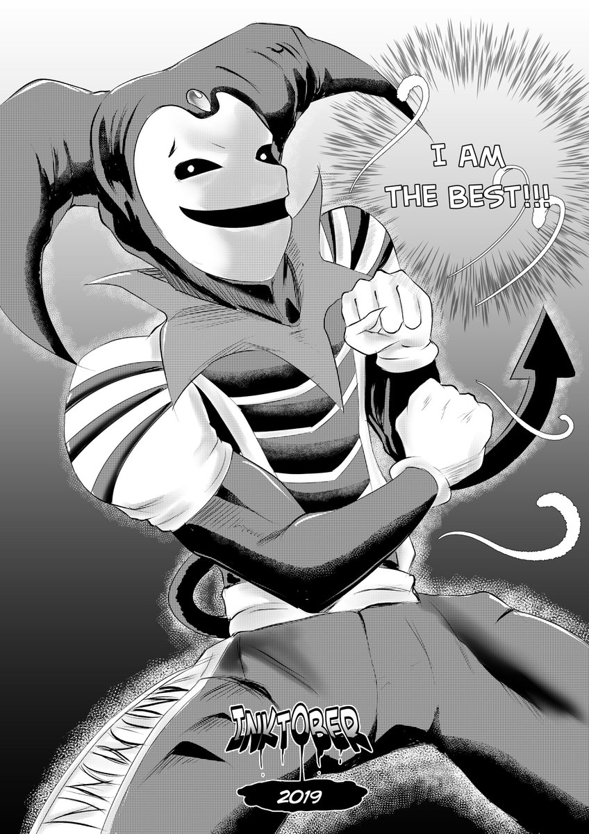 HeIsTheReverend's tweet image. Day 22: Joker (Not that one) from Fighters Destiny.
Be honest, who remembers that game?

#Inktober #inktoberday22 #fanart #CLIPSTUDIOPAINT #fightinggames