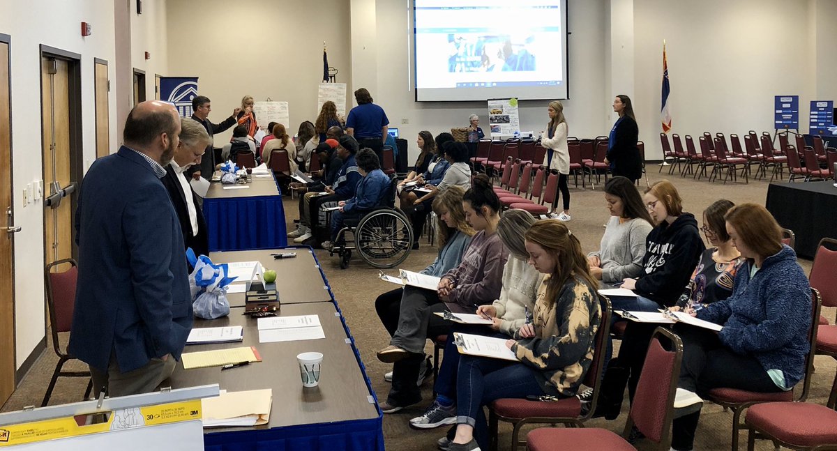 Visited Co-Lin’s CTE/Adult Ed REALality Event this morning! Students are learning about real world finances and being fiscally responsible! Thanks to everyone who has helped to make this event happen!