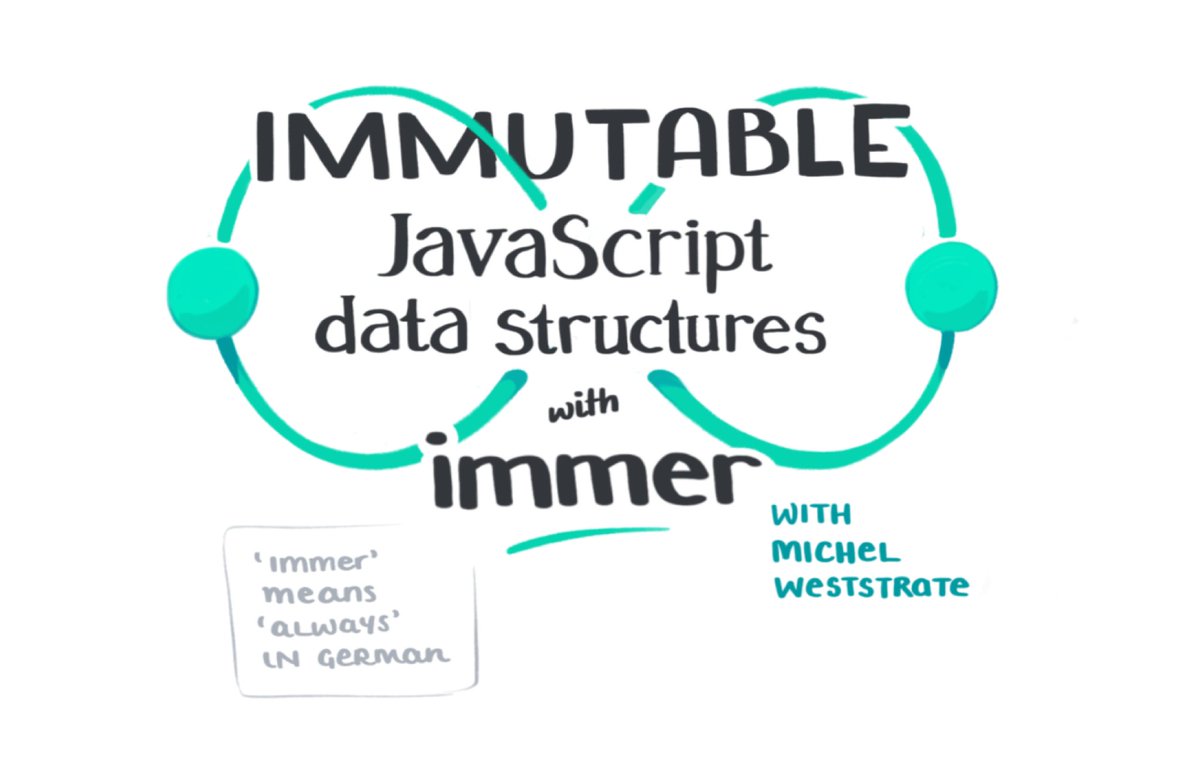 Mappletons's tweet photo. Dived into the land of immutable data, gifting socks 🧦, currying, and personal assistant bots for the latest round of sketchnotes.
This lot are on @mweststrate's new @eggheadio course all about Immutable Data in Javascript with Immer

See the full lot on https://t.co/MceSy46B4a https://t.co/1mieMbVp9O