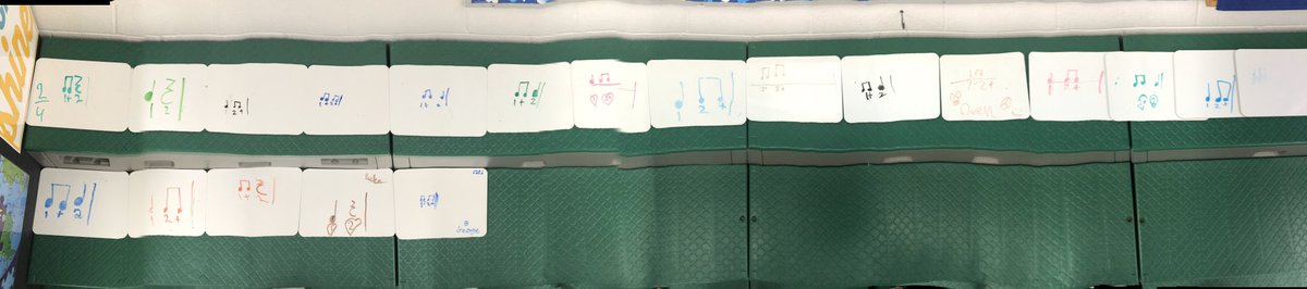 Building a song 1 rhythm at a time with Mr. Lasko’s Class #LifeintheW <a href="/ElemEast50/">Woodland ELE School</a> <a href="/WoodlandEEMusic/">Elementary East Music</a>