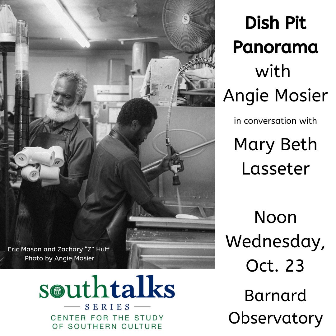 SouthernStudies's tweet photo. Hear the stories behind the labor in the modern South with writer & photographer @Angiemosier and @southfoodways @mb_lasseter before the #foodiswork Symposium. #BeInBarnard https://t.co/0FnlQT7Y9T