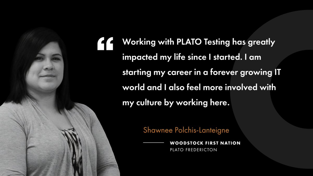 PLATOTesting's tweet image. Shawnee Polchis-Lanteigne is from Woodstock First Nation and a part of our #PLATOTesting Fredericton team! Come meet our growing network of Indigenous Software Testers across Canada. platotesting.com/about