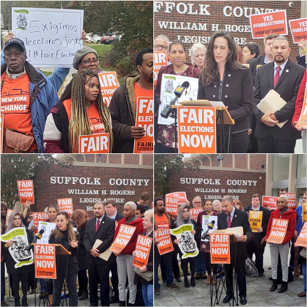 LIProgress's tweet photo. We're standing with communities across Long Island for #FairElections https://t.co/YmmDntGM8E