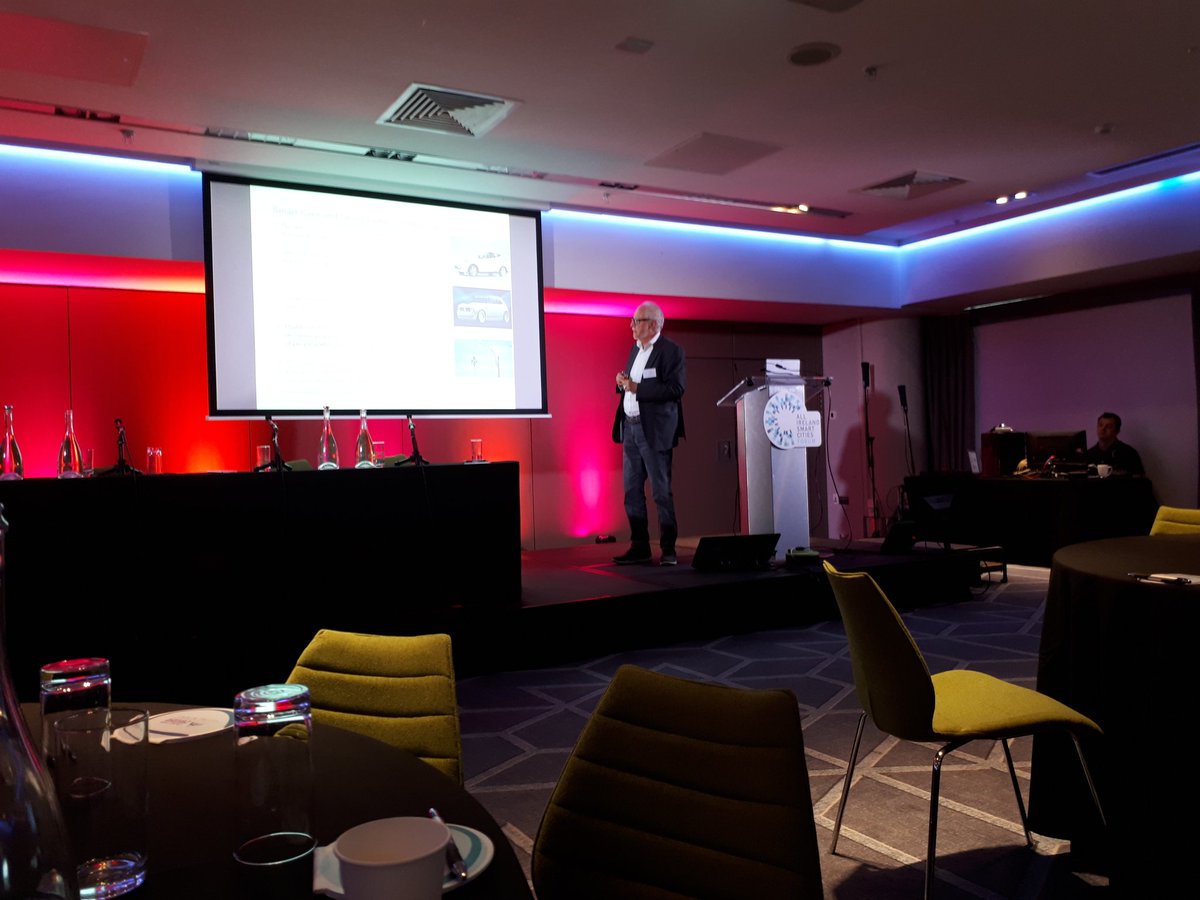 SBIRIreland's tweet photo. City and citizen are mutual cooperation partners: citizen centred design is fundamental for #SmartCities - we can't just rely on tech, empower people and encourage collaboration - keynote from Nobert Streitz @smart_cities_I #AISCFConference19 #innovation @smartdublin https://t.co/fjQrzBsQAk