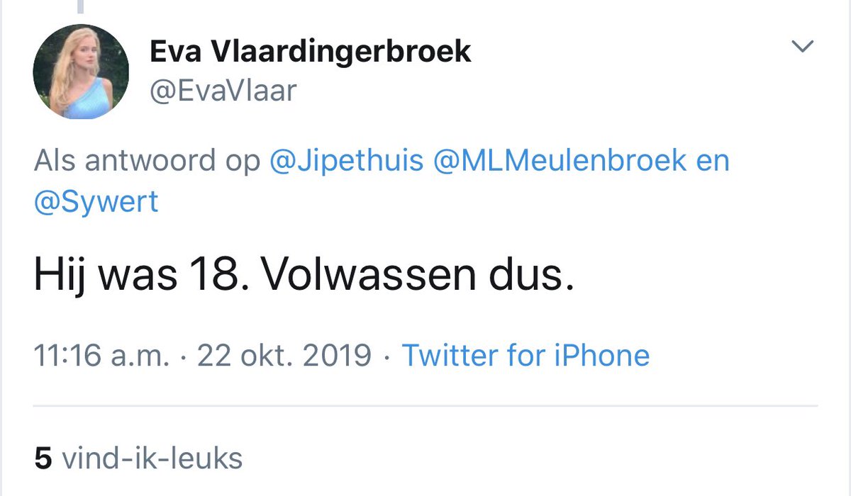 Ze heeft me geblokkeerd, juriste <a href="/EvaVlaar/">Eva Vlaardingerbroek</a> dus deze onzin over de veroordeelde Khalid kan ik nu niet meer lezen: