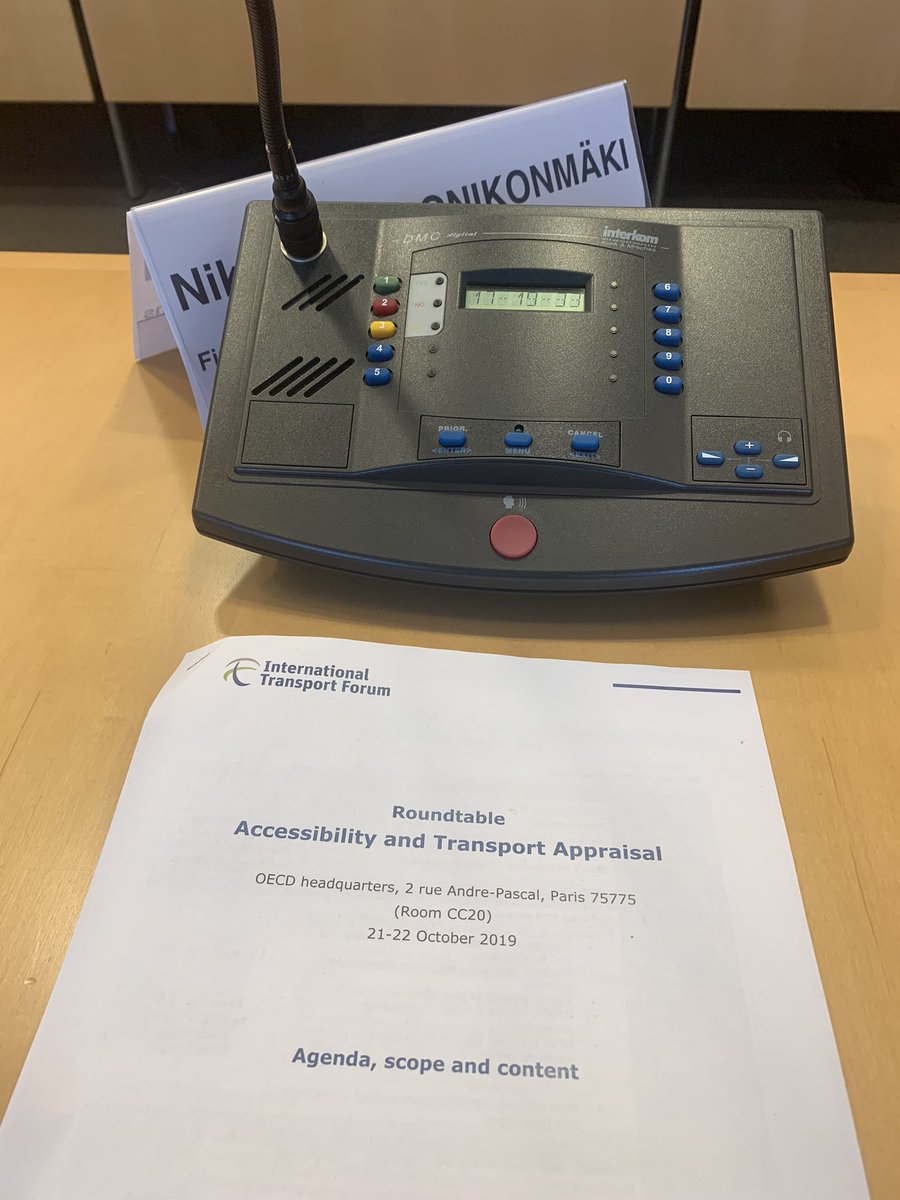 ronikni's tweet image. Thank you for the interesting discussions and presentations on accessibility and transport appraisal @ITF_Forum .  A lot of ideas to take back home to improve the Finnish transport system planning and impact assessement. #accessibility #transporteconomics