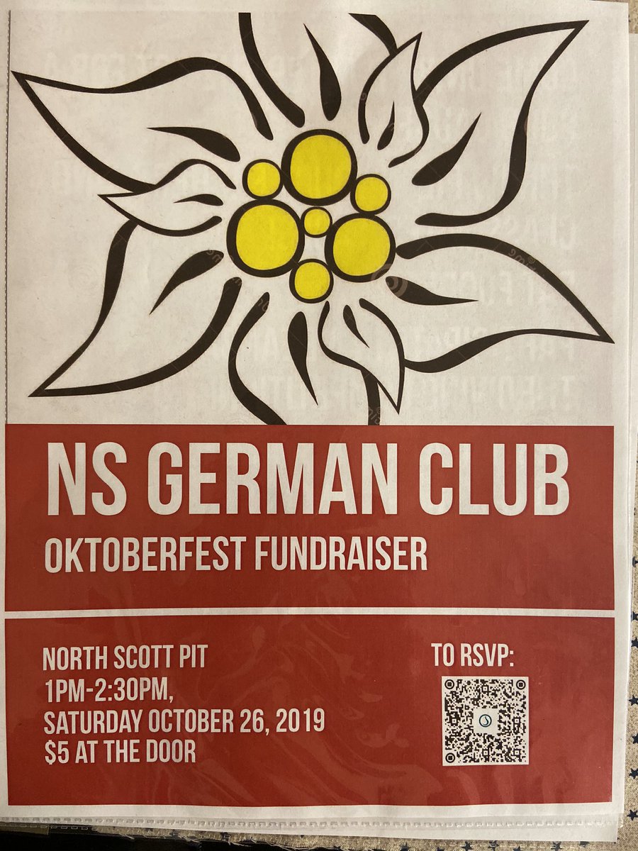 NSHSserviceclub's tweet photo. Help out the #NorthscottGermanClub in raising funds for @thirstproject . The North Scott students are determined to fund a well by graduation 2021 🤜🏼🤛🏼🥳💧🏆 #endthewalk come DE~STRESS after ACT’s in the PIT $5 donation! ❤️#rsvpQRcode https://t.co/4VP1QuDNAV