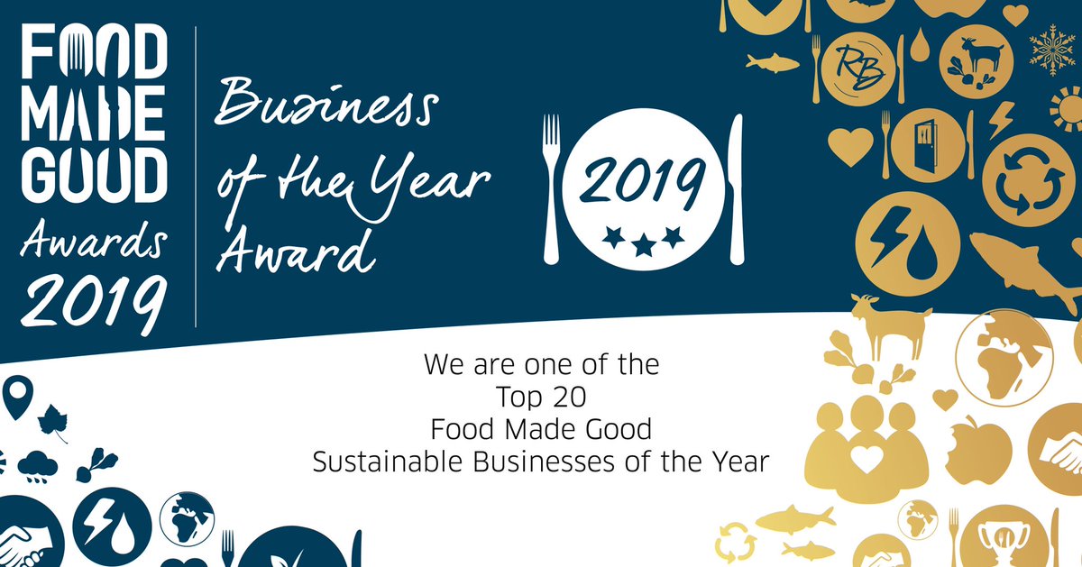 The sustainable ethos at Thyme starts with our farm & kitchen garden and extends into every aspect of the brand. Well done to the dedicated team who ensure founder Caryn Hibbert’s vision is realised. With thanks @FoodMadeGood for the recognition of those achievements ...