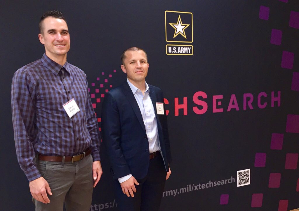 USARMYPIT's tweet photo. “The most impressive part of xTechSearch has been the willingness to explore new technology and the speed that the Army is providing feedback.”
- xTechSearch 3.0 finalist, @Xonano_Foam.
#CollaboratetoInnovate #PeopleBehindtheScience #TechTuesday https://t.co/L1oU9wylSk
